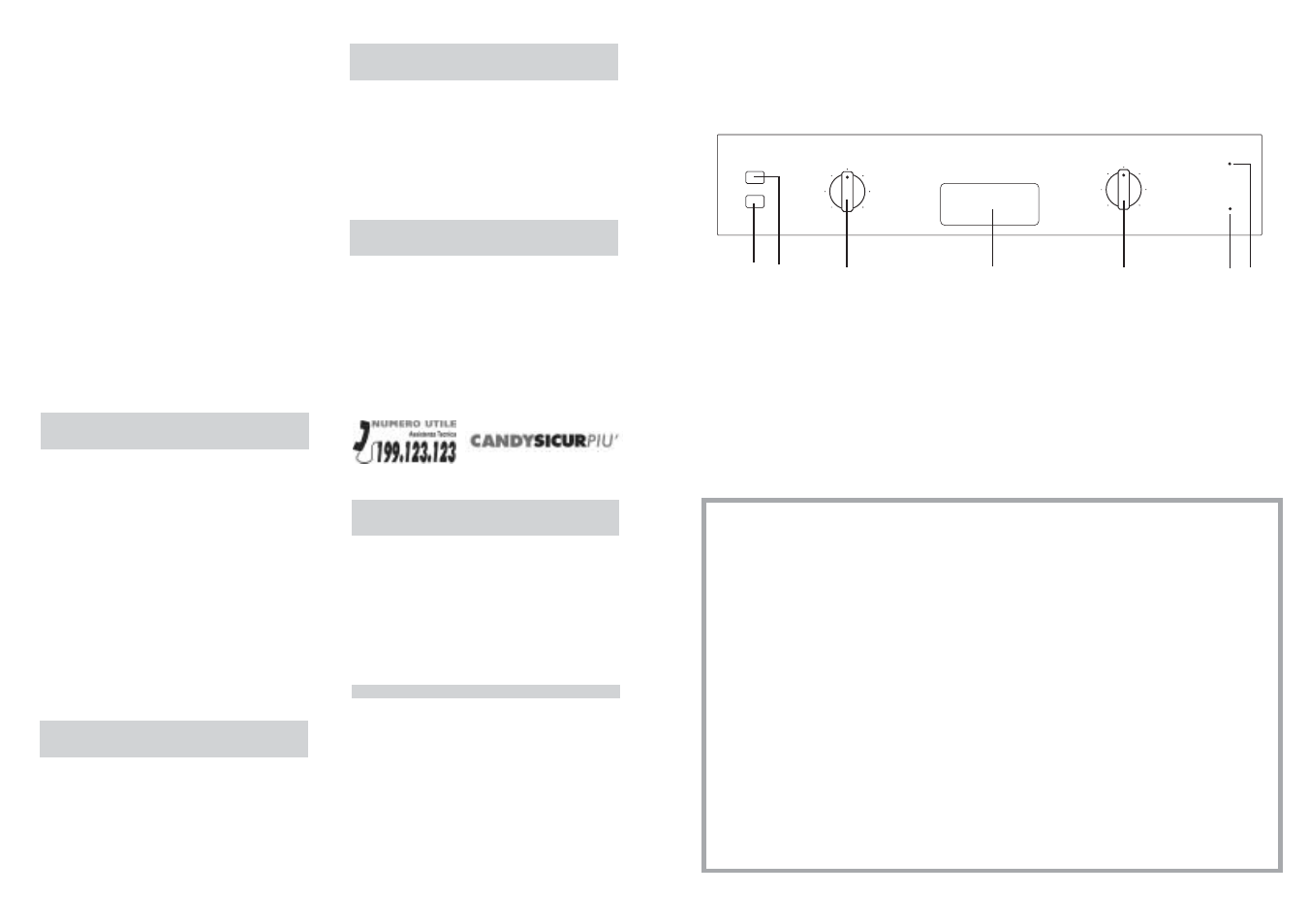 Candy LS CDS 155 X -S User Manual | Page 2 / 25