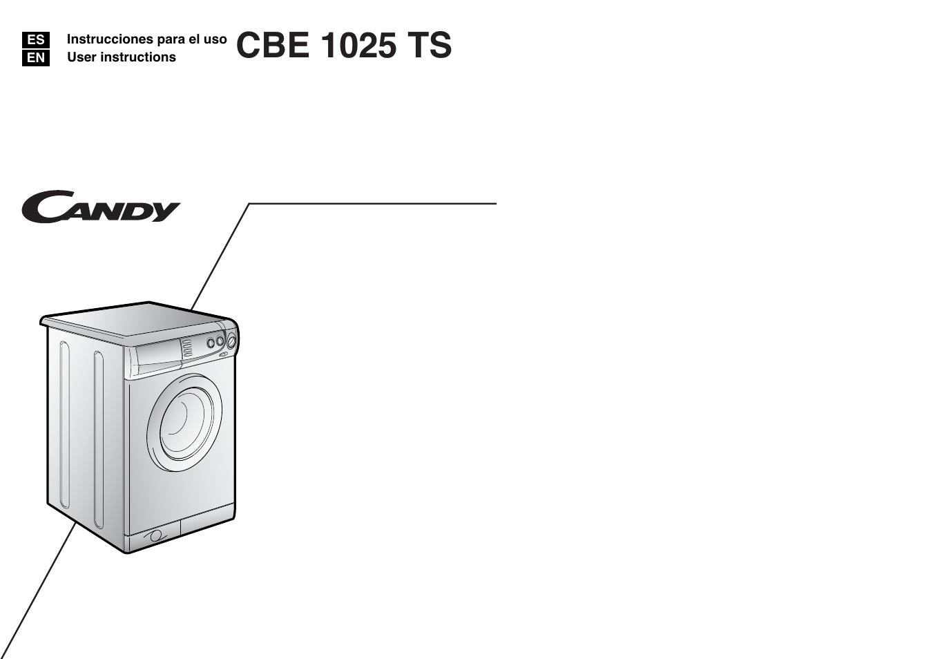 Candy CBE 1025 TS5 ES User Manual | 17 pages