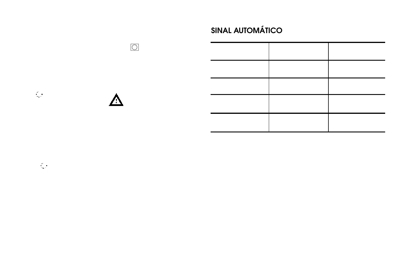 Sinal automático | Candy A 9010 SMART User Manual | Page 28 / 33