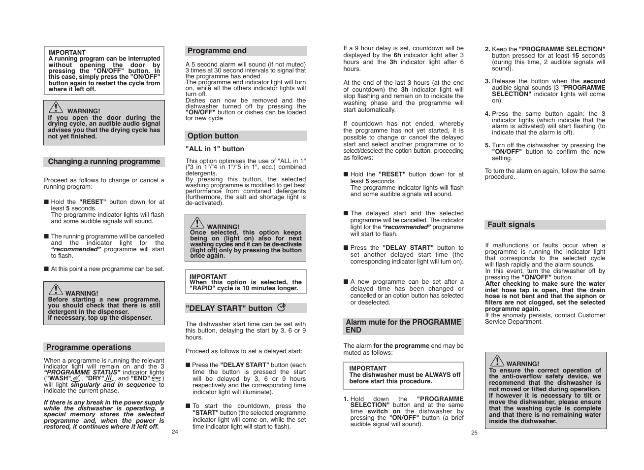 Candy CDF8 65E10-S User Manual | Page 13 / 45