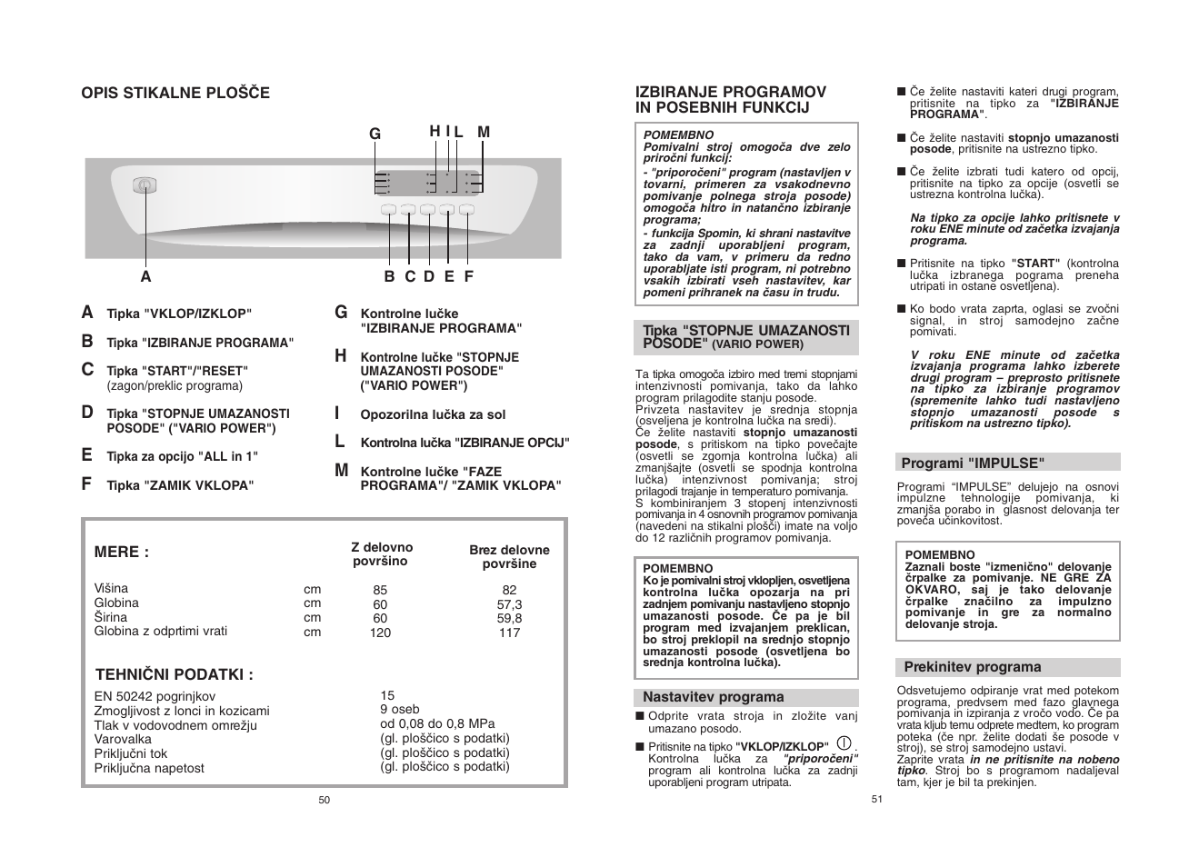 Candy CDF8 65E10-S User Manual | Page 26 / 45