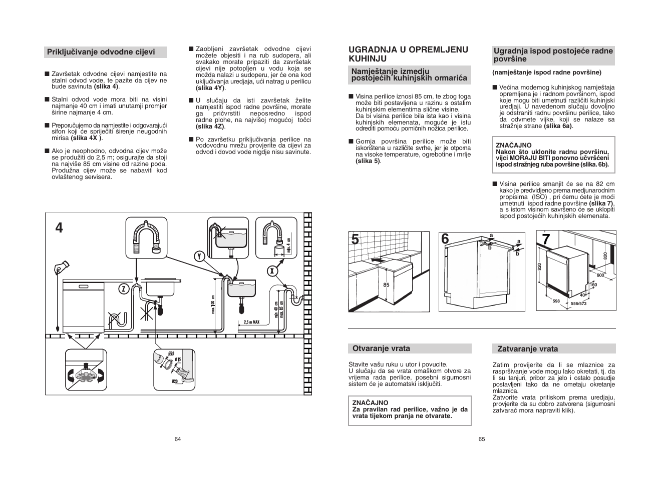 Candy CDF8 65E10-S User Manual | Page 33 / 45