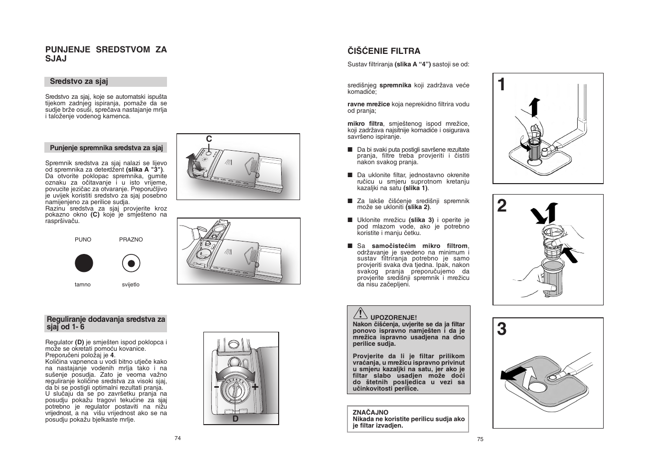 Candy CDF8 65E10-S User Manual | Page 38 / 45