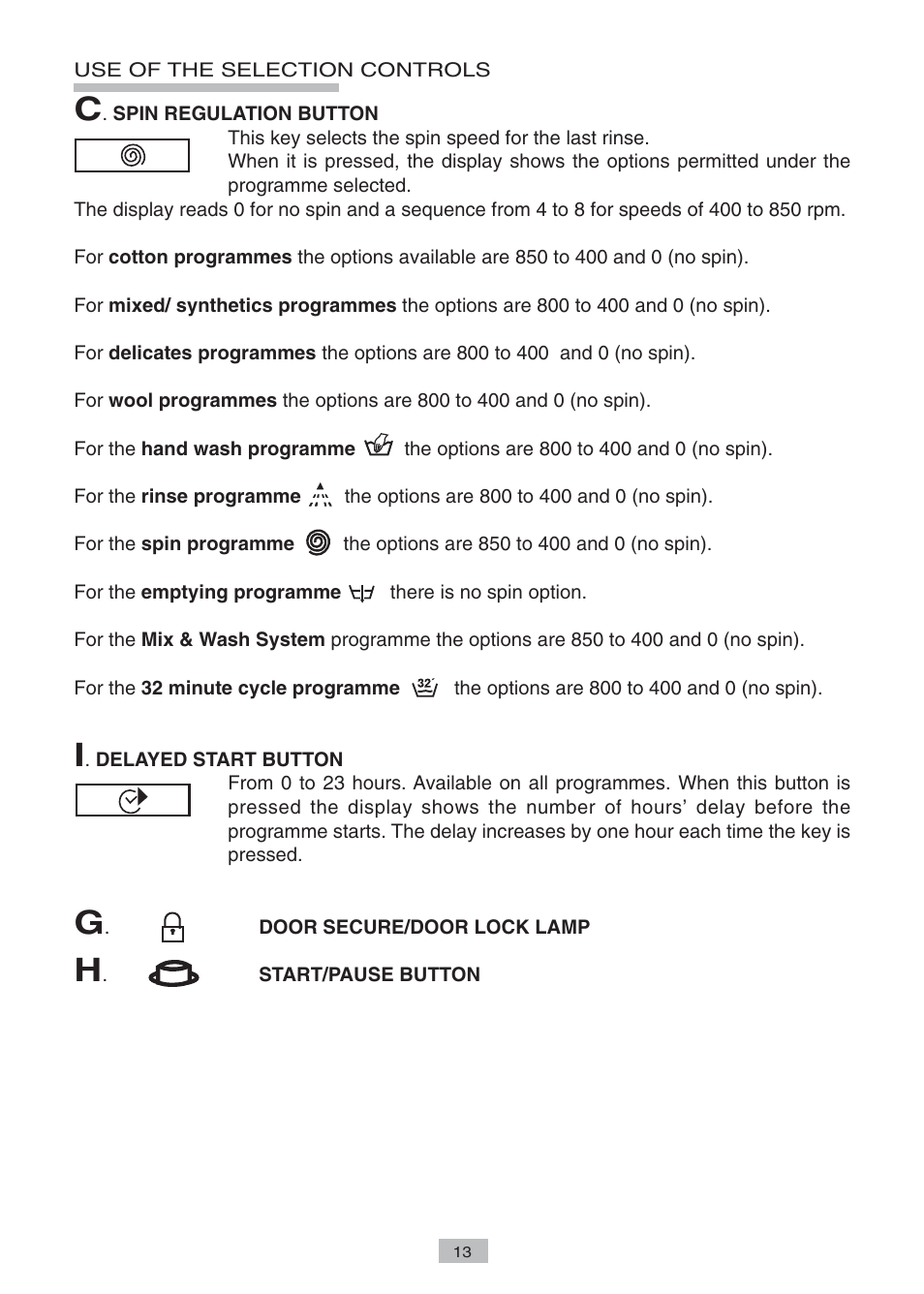 Candy CTAS 85 SY User Manual | Page 11 / 14
