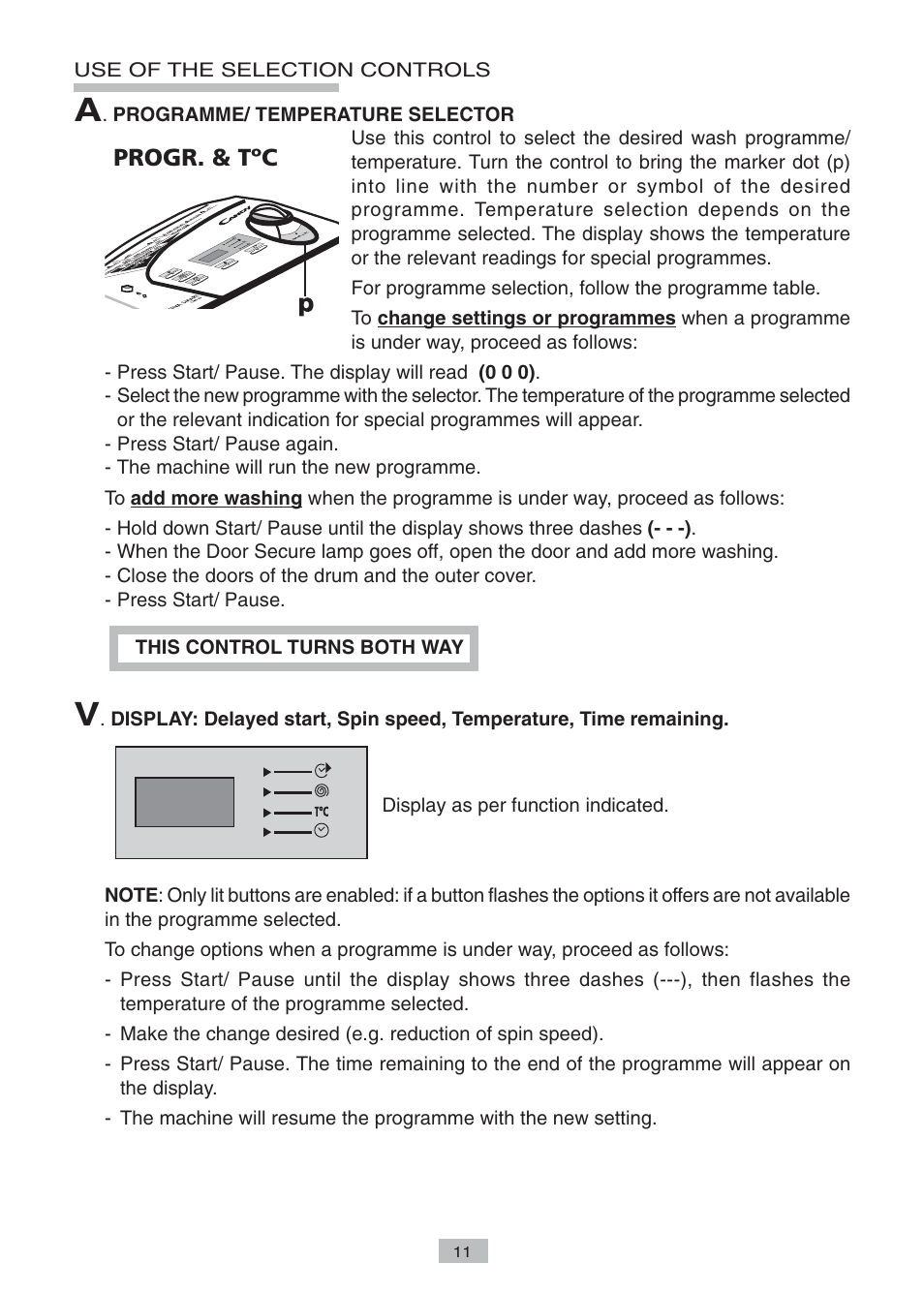 Candy CTAS 85 SY User Manual | Page 9 / 14