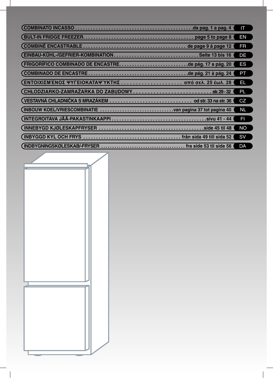 Candy CFBC 3290 A User Manual | 60 pages