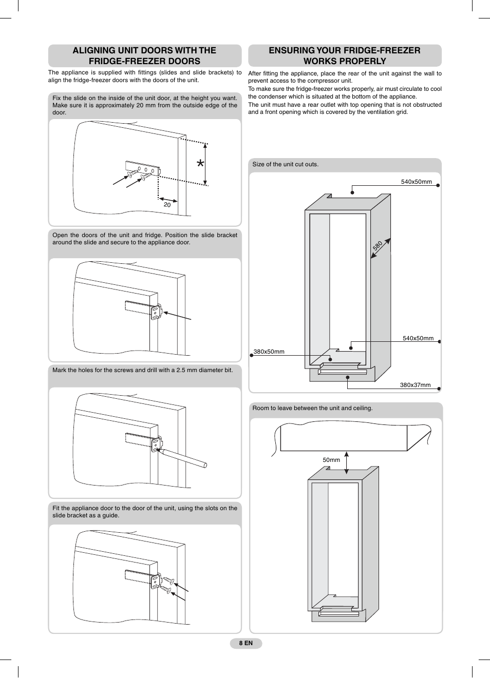 Candy CFBC 3290 A User Manual | Page 10 / 60