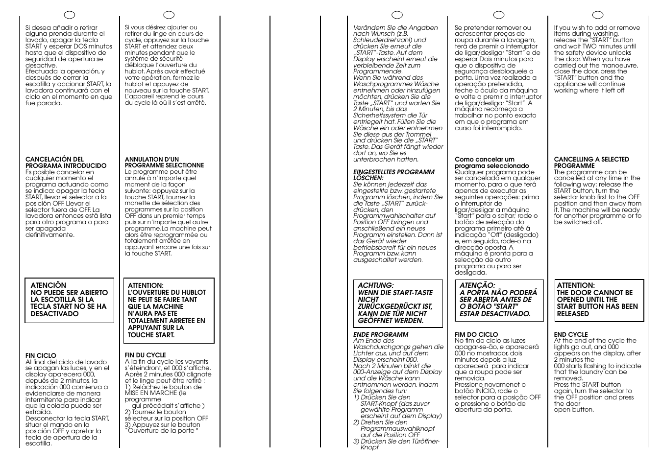 Candy ACTIVA SMART 86 ES User Manual | Page 18 / 37