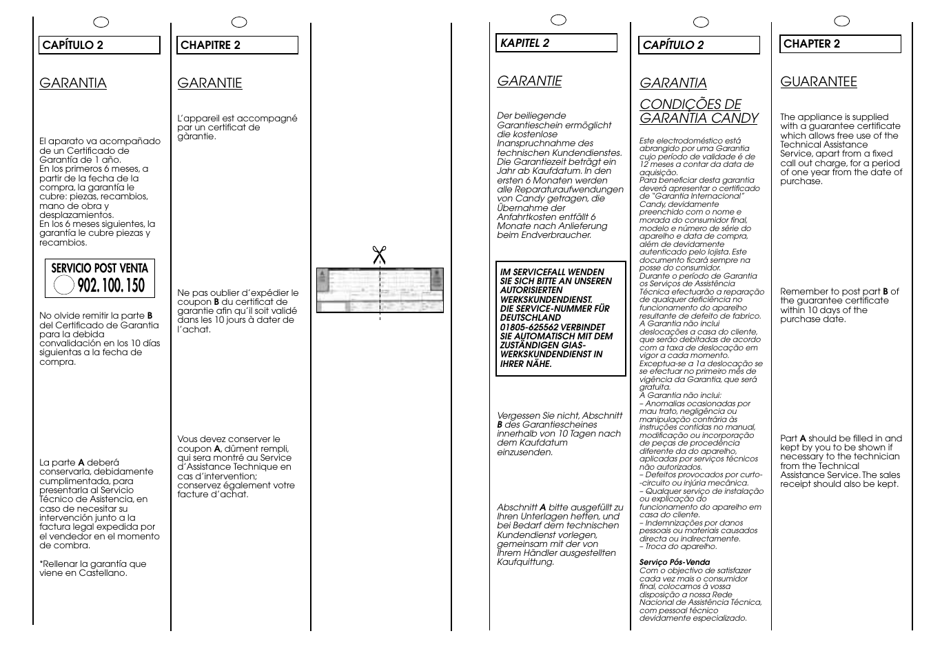 Candy ACTIVA SMART 86 ES User Manual | Page 5 / 37