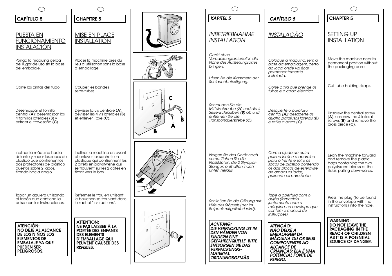 Candy ACTIVA SMART 86 ES User Manual | Page 9 / 37