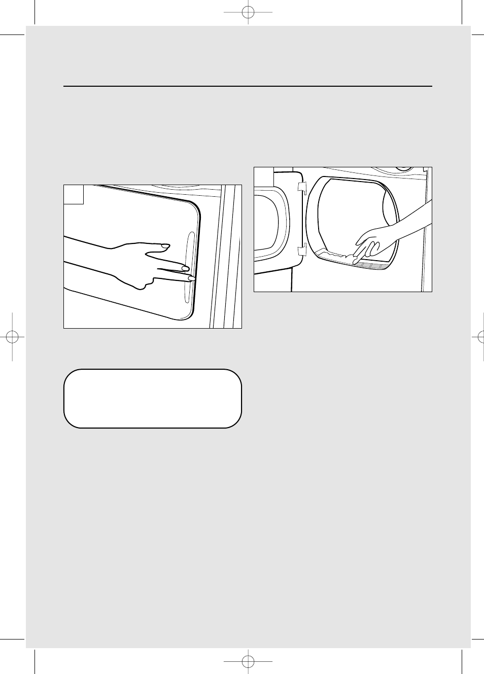 Opening the door, Filter | Candy CIV 60 User Manual | Page 6 / 12