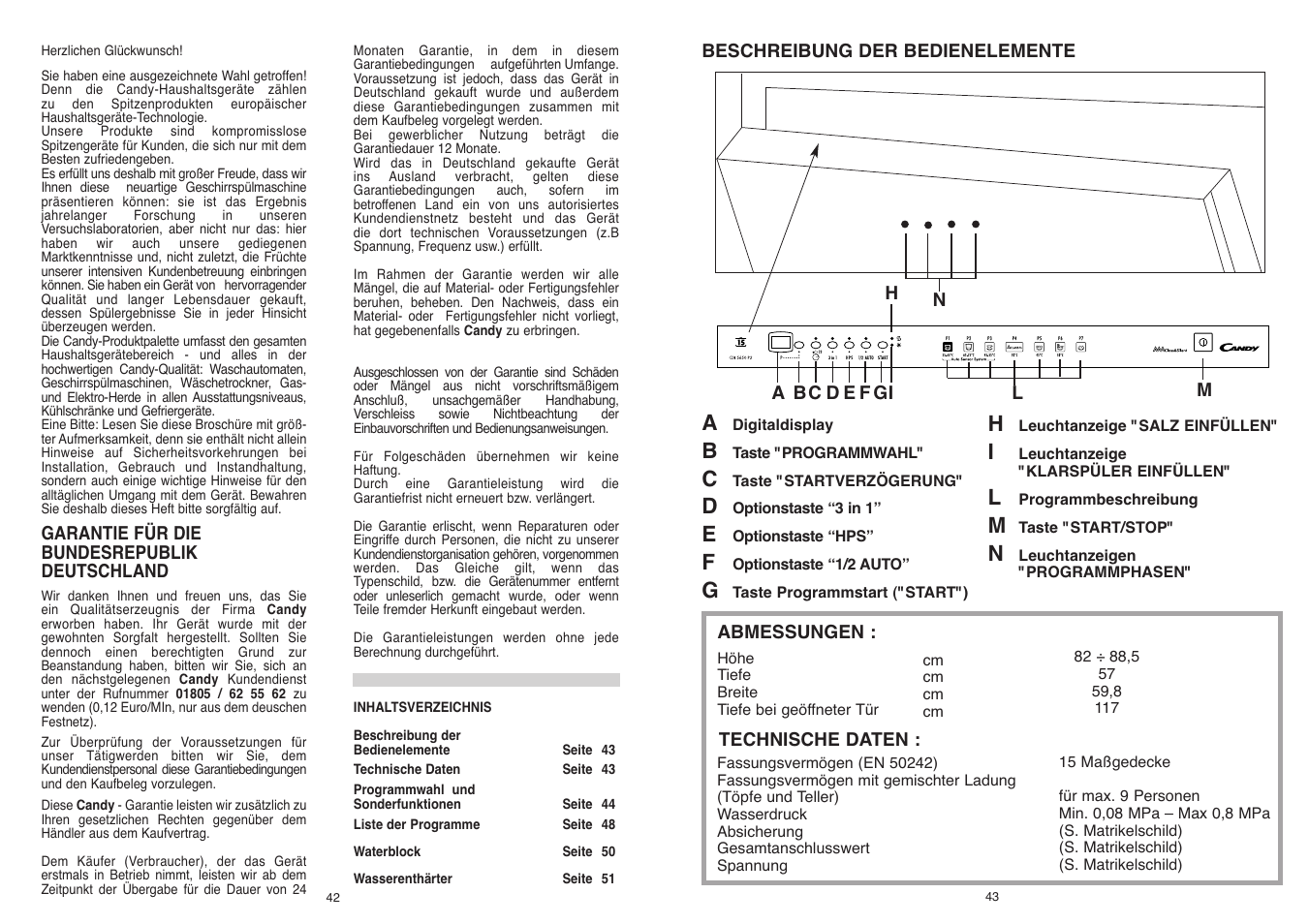 Candy CDI 5153E10__3-S User Manual | Page 22 / 33