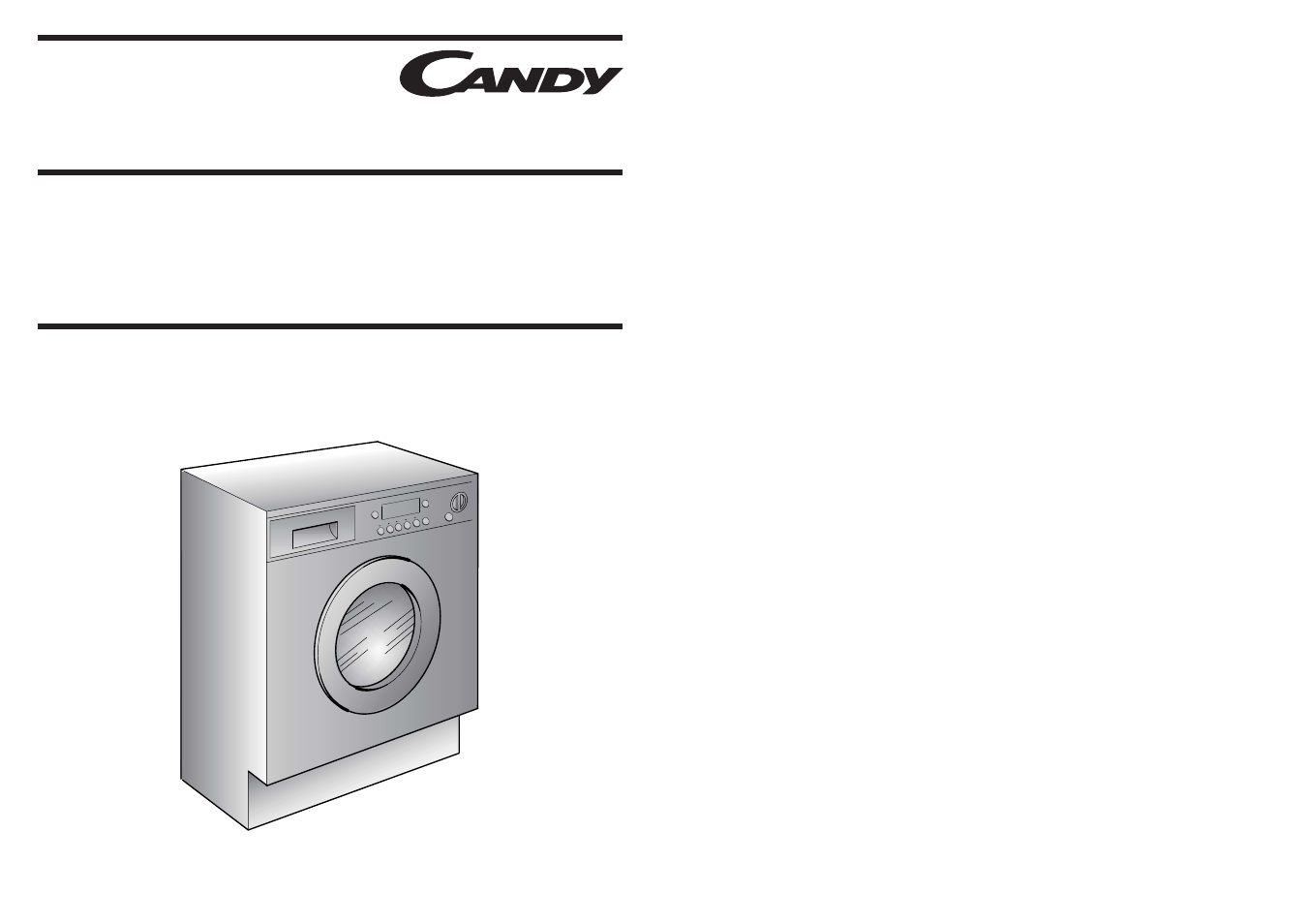 Candy CDB 754D-80 User Manual | 21 pages