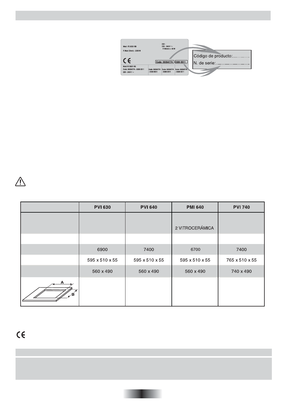 Consignas de seguridad - recomendaciones, Instalación | Candy PC PVI 740 N User Manual | Page 26 / 32