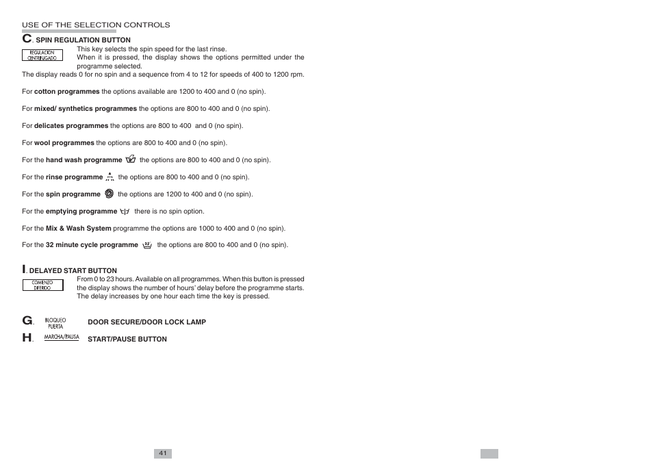 Candy CTAS 120 ES User Manual | Page 6 / 7