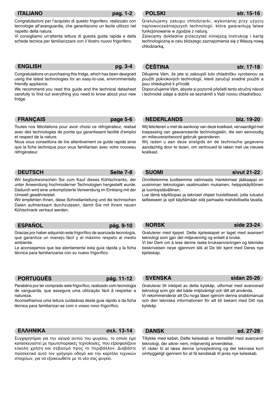 Candy FR CFNF 4589 User Manual | Page 3 / 33