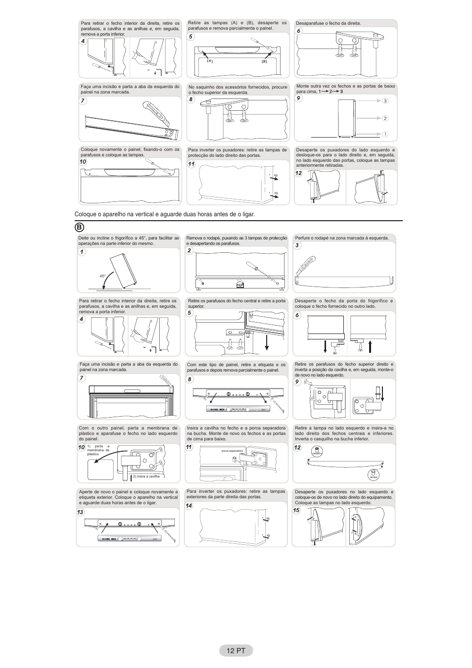 12 12 pt | Candy FR CFNF 3975 User Manual | Page 13 / 32
