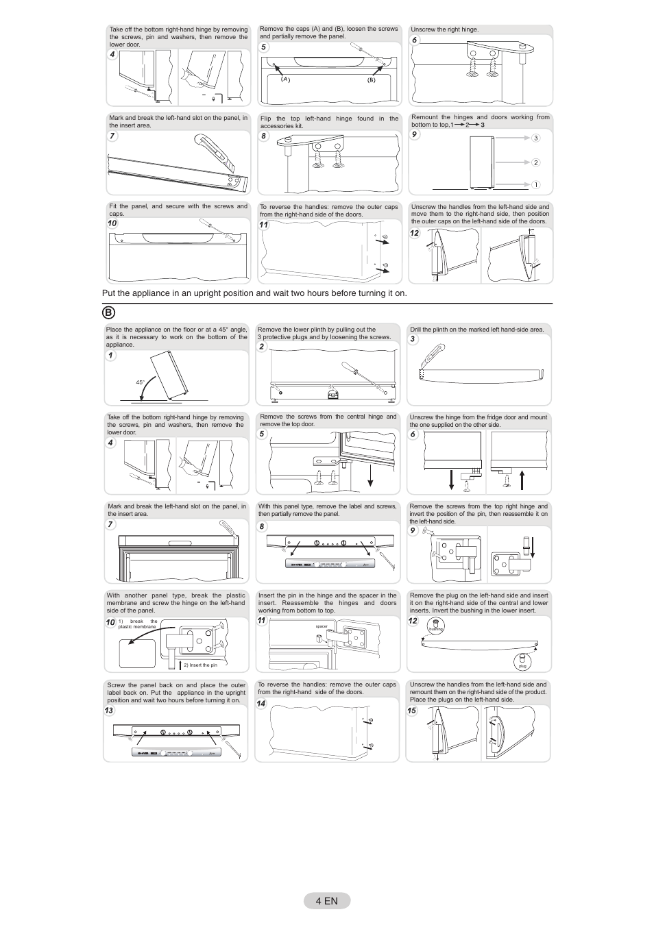 44 en | Candy FR CFNF 3975 User Manual | Page 5 / 32