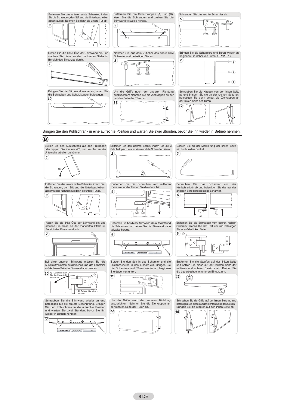 88 de | Candy FR CFNF 3975 User Manual | Page 9 / 32