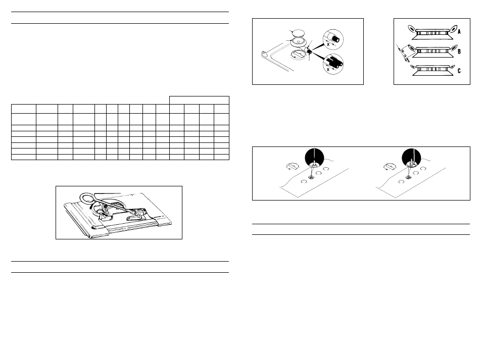 Adattamento ai diversi tipi di gas, Regolazione bruciatori, Lubrificazione dei rubinetti gas | Regolazione del minimo della fiamma, Vite regolazione minimo rubinetto | Candy PR 2250 GH User Manual | Page 4 / 26