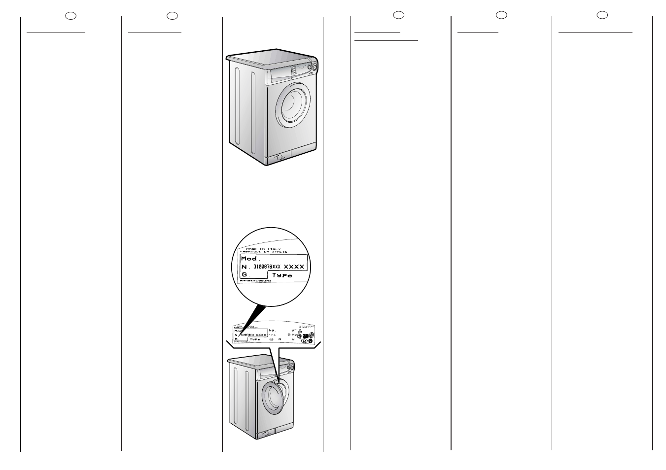 Candy CBL 106 ES User Manual | Page 2 / 37