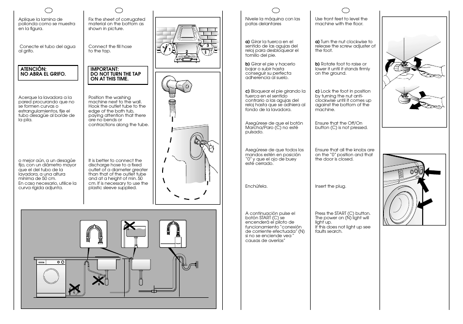 Ab c | Candy CB 63 TR User Manual | Page 6 / 17