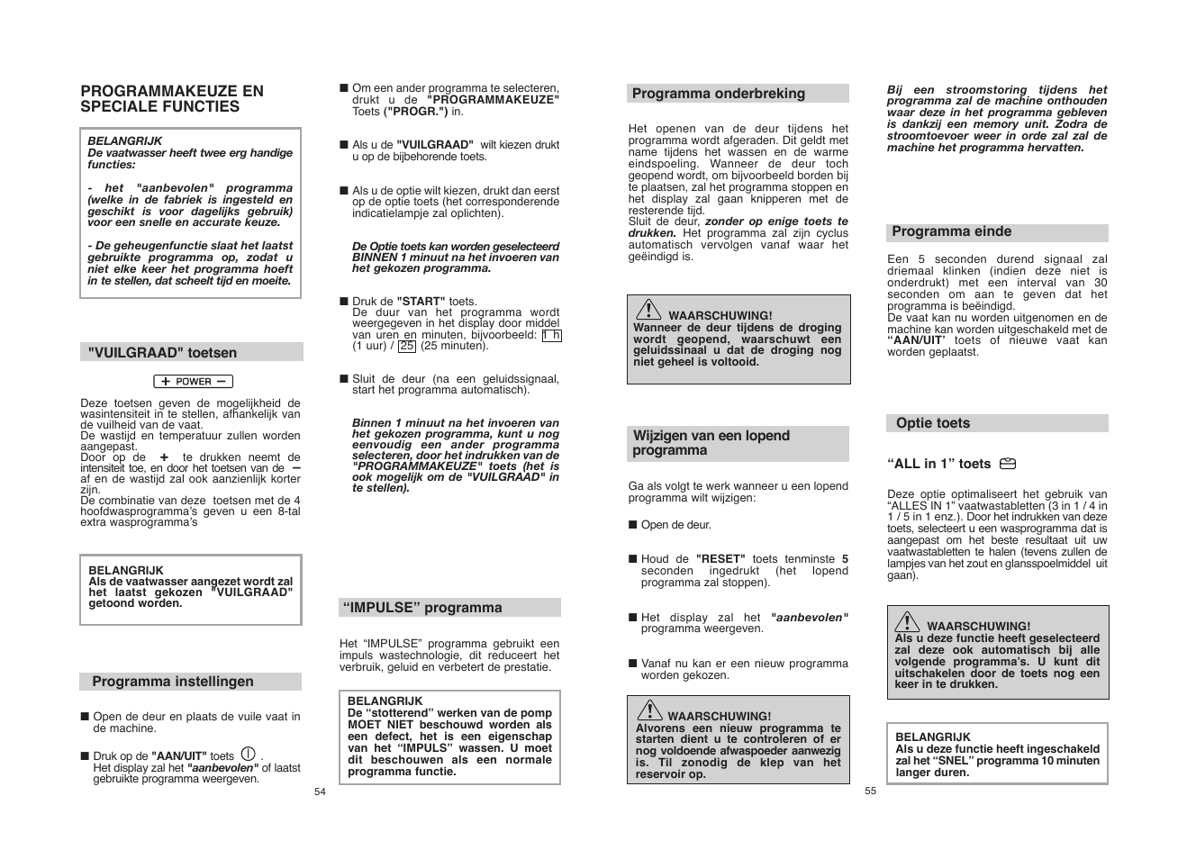 Candy CDI 5012E10__1 User Manual | Page 28 / 57