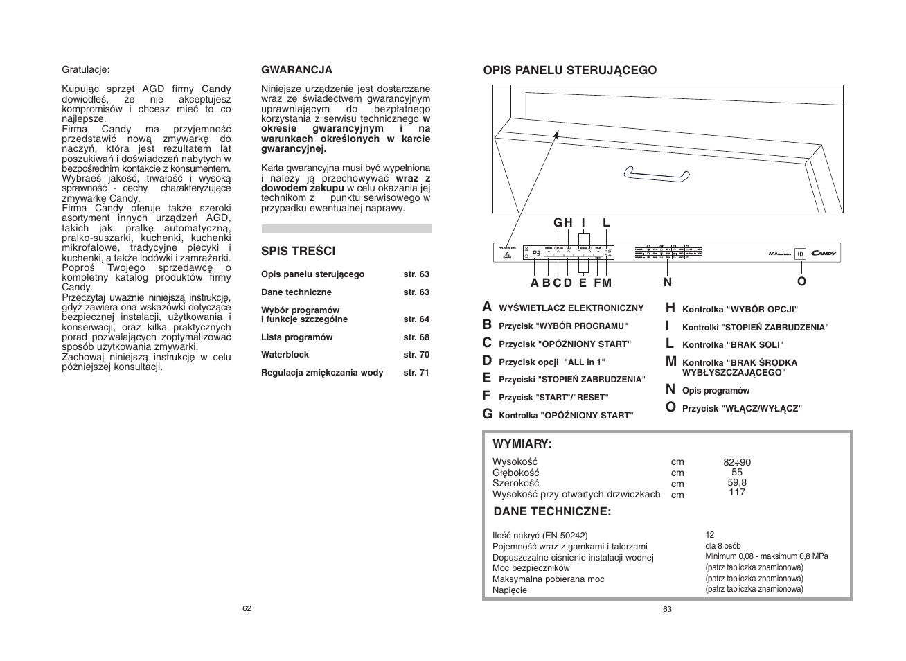 Candy CDI 5012E10__1 User Manual | Page 32 / 57