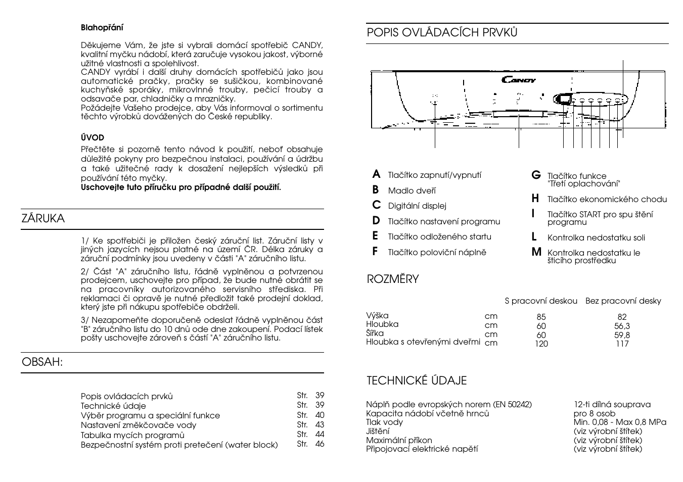 Candy CD 702 T User Manual | Page 20 / 33