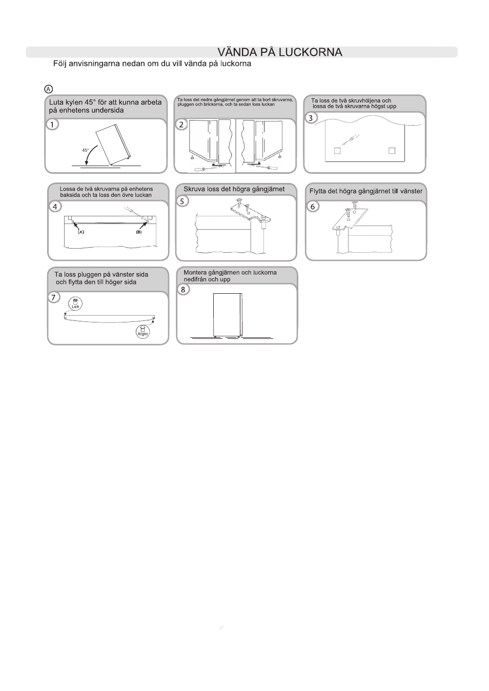 Candy CFLE 5485 S User Manual | Page 38 / 133