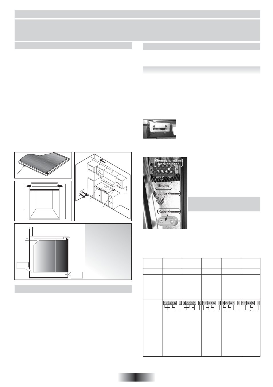 Installation, Ceranfelder “pvk, Einbau | Hinweise, 16 de | Candy PVC 460 C User Manual | Page 17 / 65