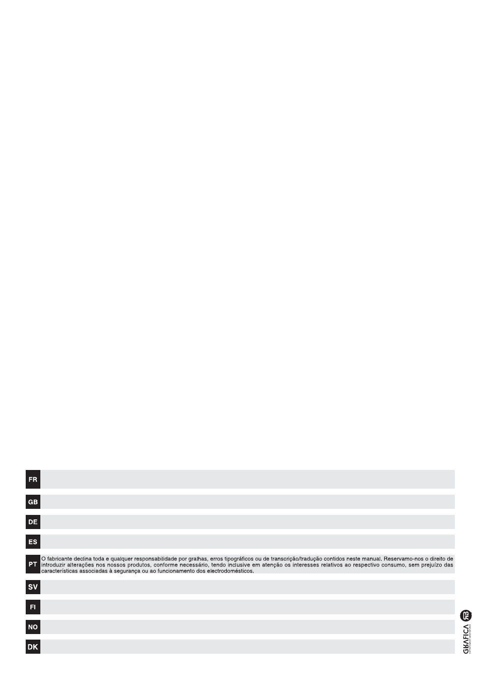 Candy PVC 460 C User Manual | Page 65 / 65