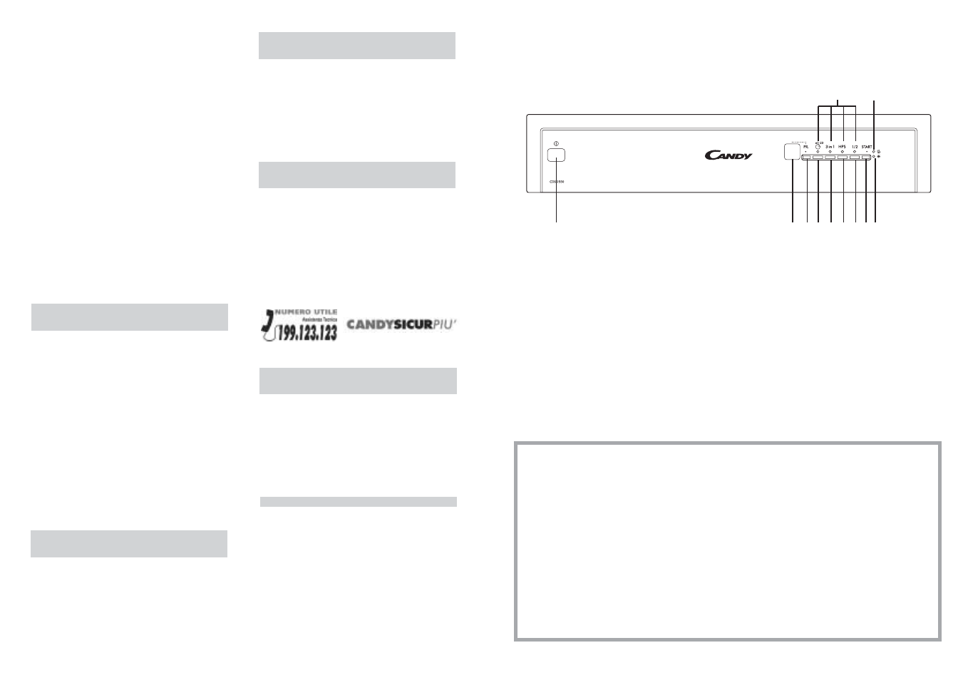 Candy LS CDS 2550 X PL User Manual | Page 2 / 29