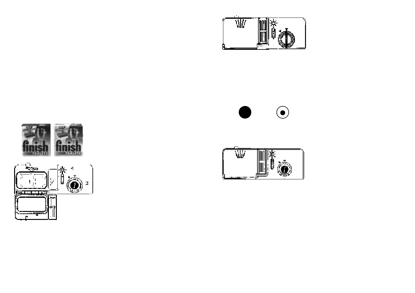 Information for the test laboratories, Loading the detergent and the rinse aid | Candy CD 623 X UK User Manual | Page 9 / 17