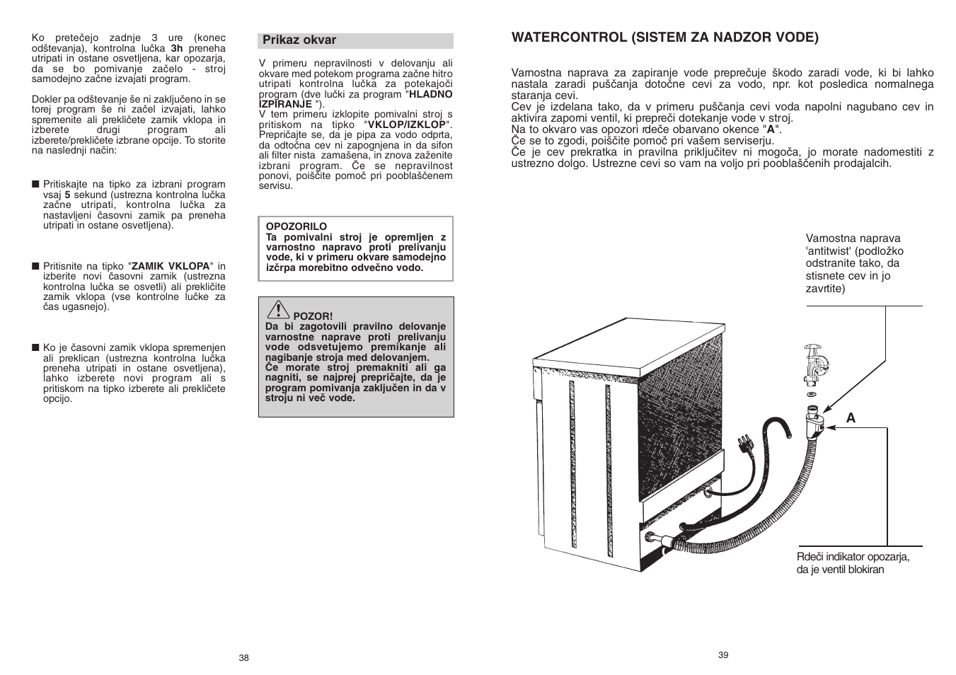 Candy CDF 615 A - 39 S User Manual | Page 20 / 33