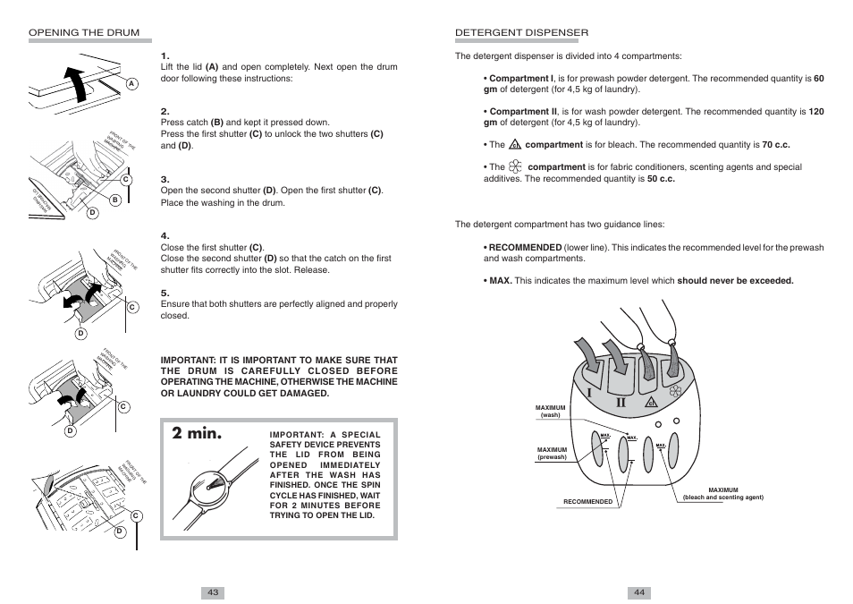 2 min | Candy CTT 103 TV S User Manual | Page 3 / 6