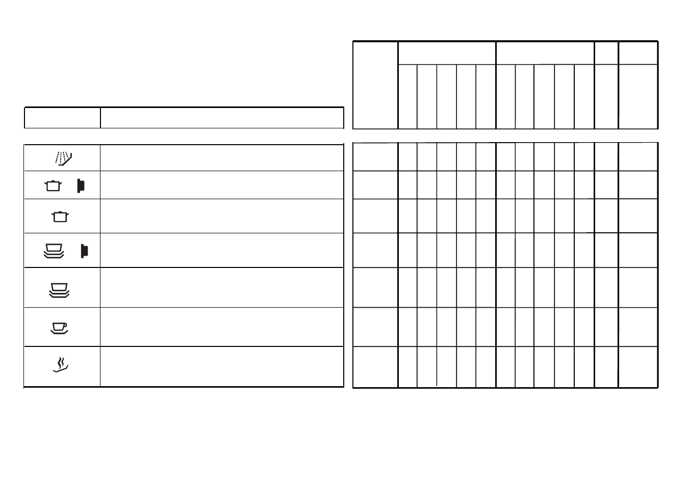 Liste des programmes | Candy CDW 374__1 User Manual | Page 3 / 21