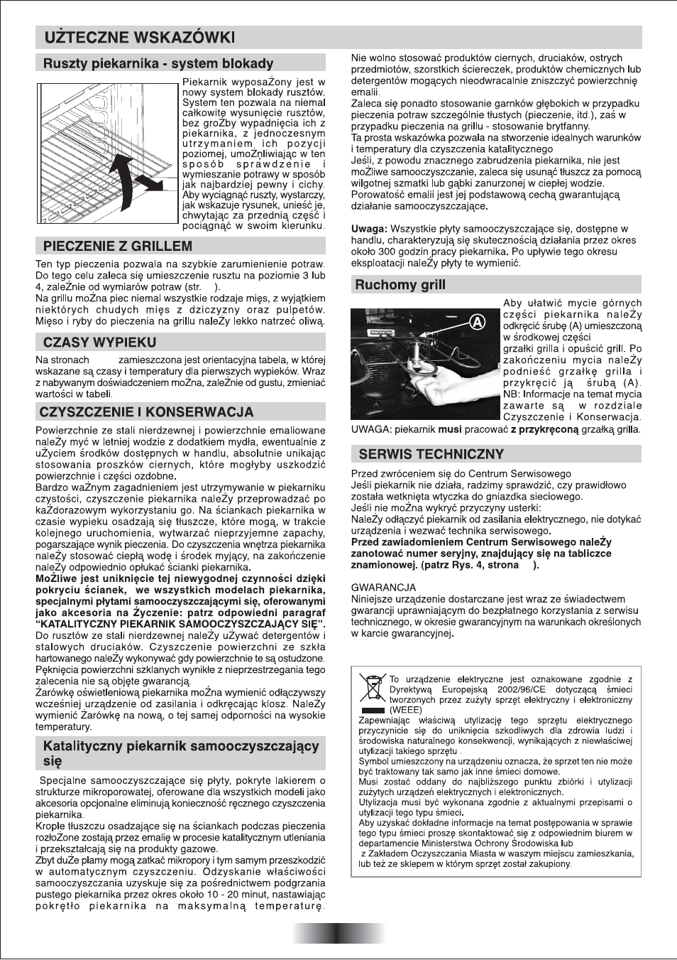 Candy FP 825 X AUS User Manual | Page 52 / 63