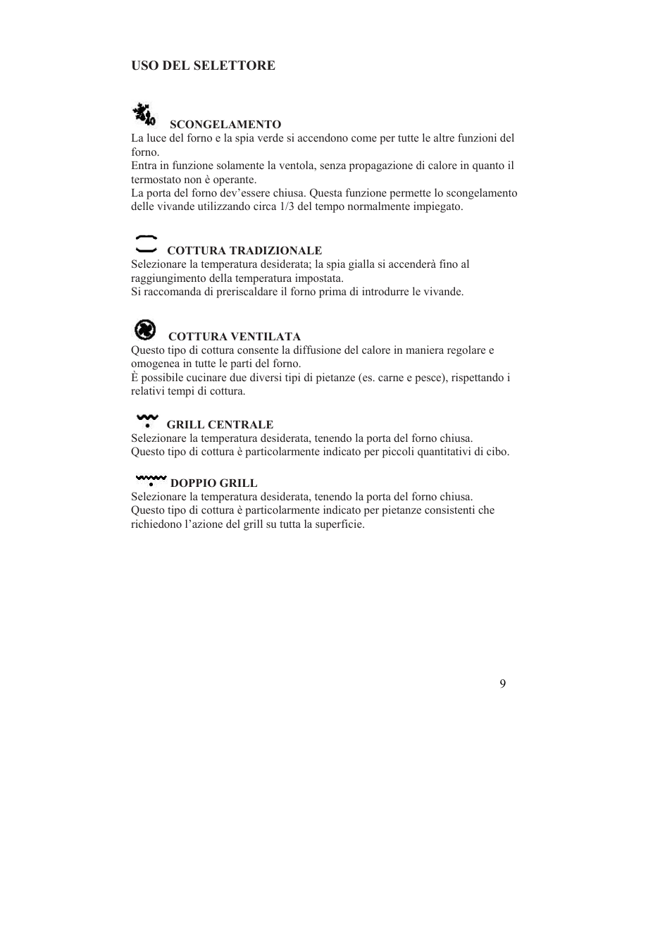 Candy FC 4440 X User Manual | Page 11 / 176