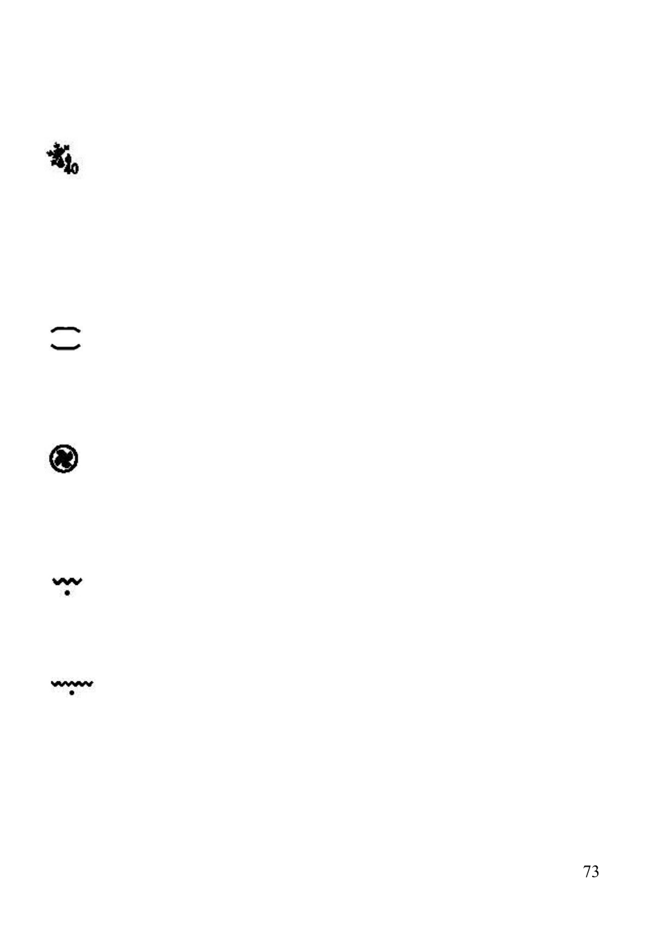 Utilisation du selecteur | Candy FC 4440 X User Manual | Page 75 / 176