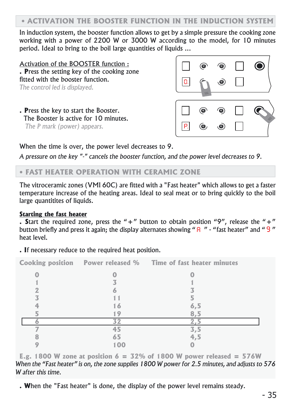 Candy VI 64 CPN User Manual | Page 14 / 20