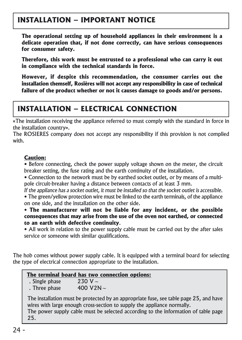 Candy VI 64 CPN User Manual | Page 3 / 20