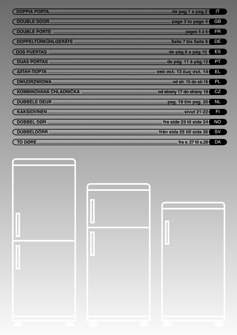 Candy FRCPDA241GB User Manual | 32 pages
