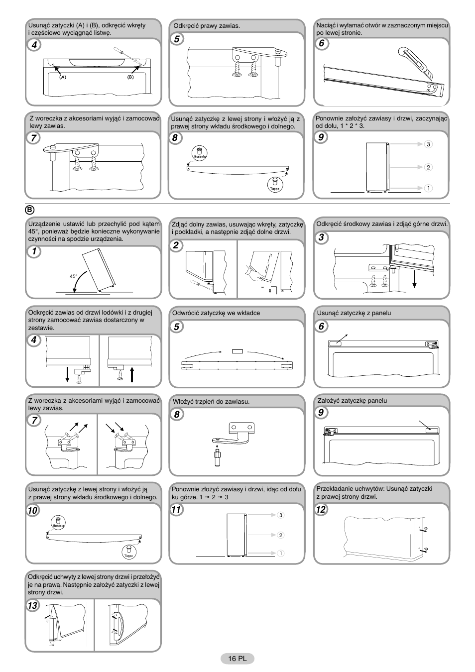 Candy FRCPDA241GB User Manual | Page 17 / 32