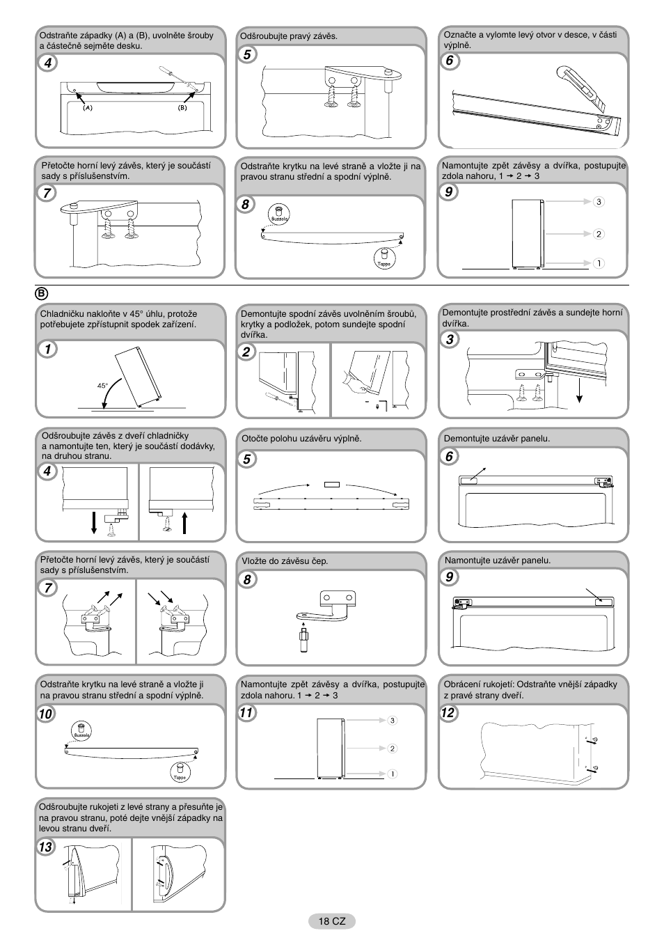 Candy FRCPDA241GB User Manual | Page 19 / 32