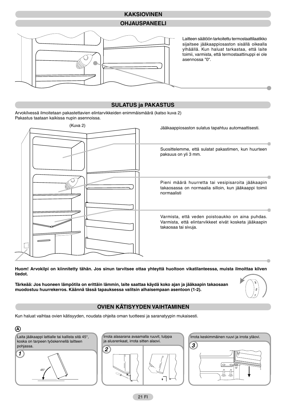 Candy FRCPDA241GB User Manual | Page 22 / 32