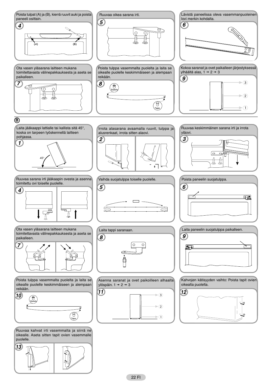 Candy FRCPDA241GB User Manual | Page 23 / 32