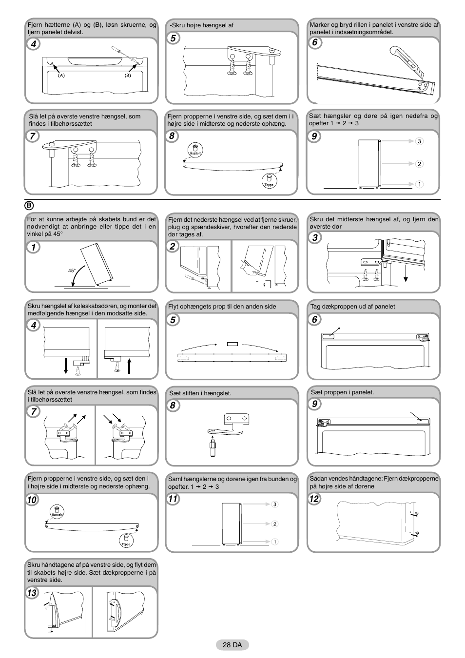 Candy FRCPDA241GB User Manual | Page 29 / 32