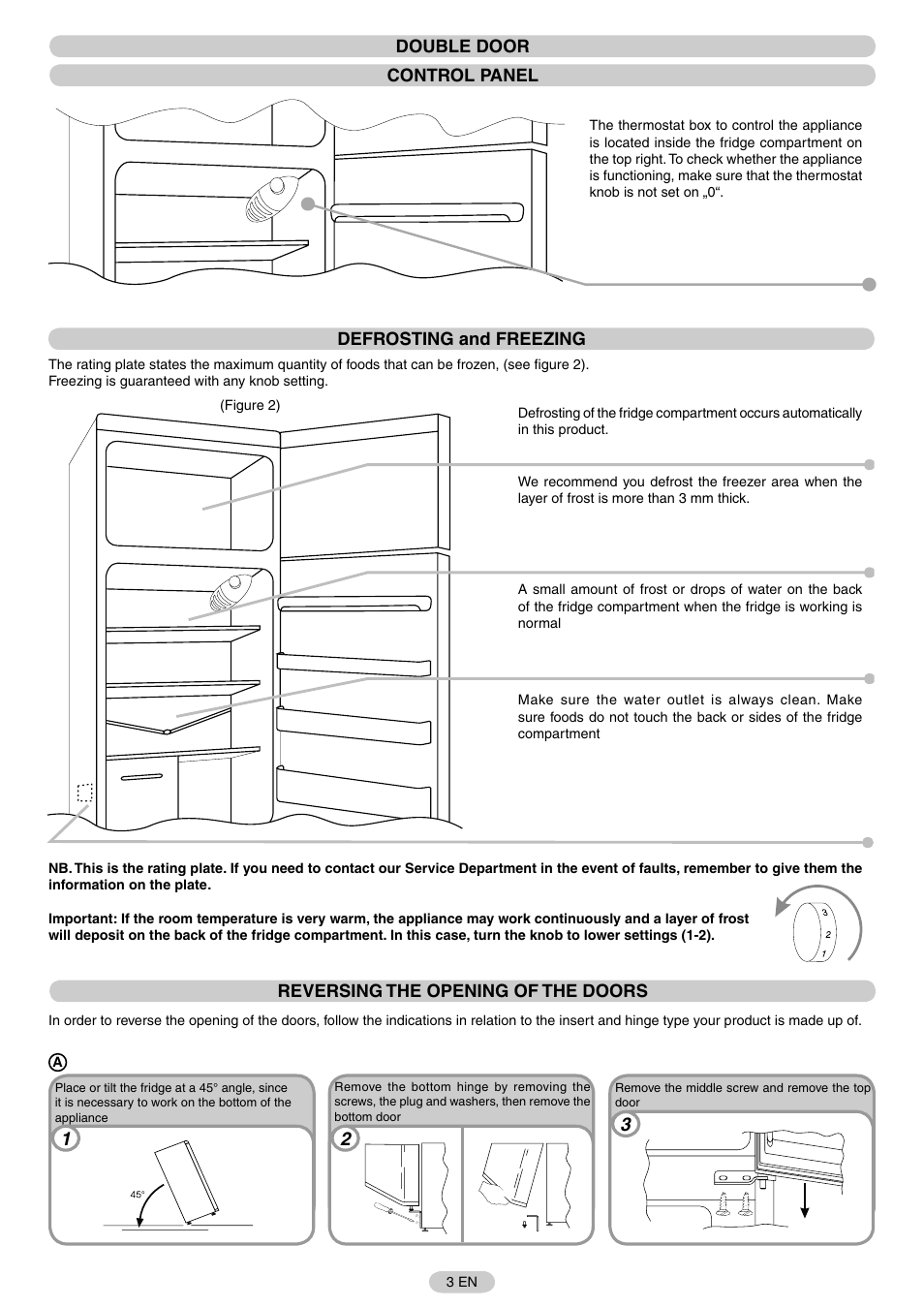 Candy FRCPDA241GB User Manual | Page 4 / 32