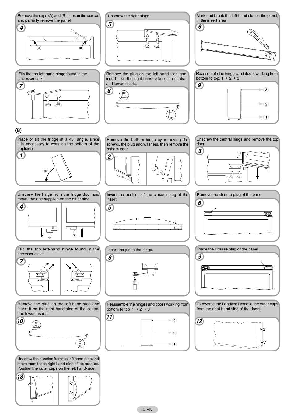 Candy FRCPDA241GB User Manual | Page 5 / 32